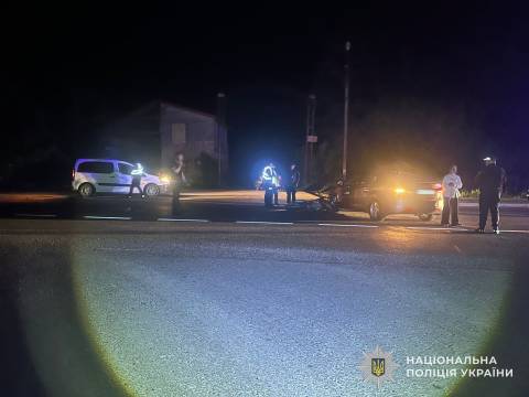 На Львівщині у ДТП  з автівкою постраждав мотоцикліст