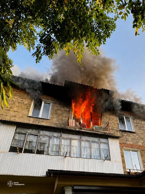 У Шептицькому в пожежі загинули дві людини