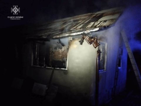 На Самбірщині в пожежі загинула людина