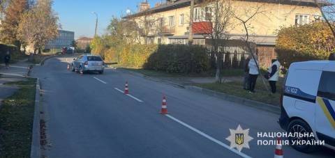 У Бориславі водій Skoda Octavia збив дитину