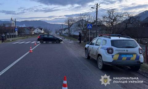 На Самбірщині у ДТП постраждав підліток на мотоциклі