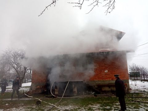 На Стрийщині ледь не згорів житловий будинок