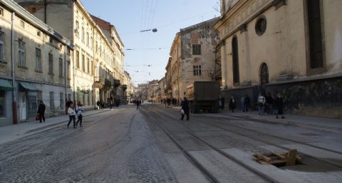 У 2017 році у Львові ремонтуватимуть вулицю Личаківську