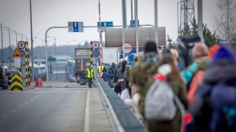 До Польщі за добу прибуло понад 20 тисяч біженців з України