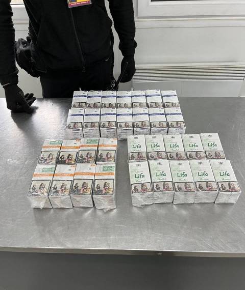 У Краківці виявили контрабанду сигарет без акцизних марок