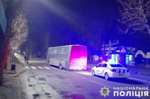 У Шептицькому водій автобуса збив пішохода