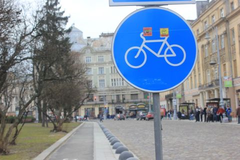 Садовий багатіє думкою про міжпланетну велосипедну мережу у Львові до 2030 року