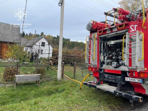 На Самбірщині у пожежі загинув власник будинку