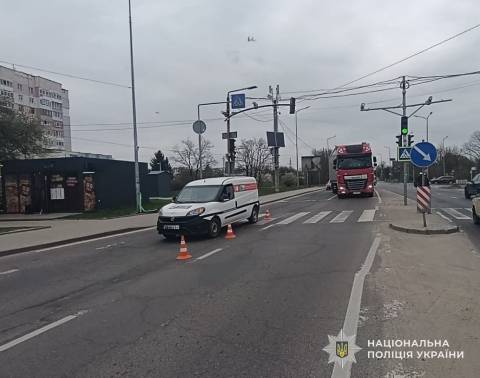 У Львові водій Fiat збив пішохідку