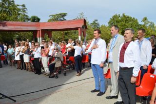 Анатолій Щерба під час святкування 25-ї річниці Незалежності України (фото: з архіву посольства України)