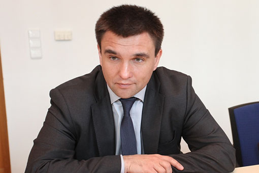 Порошенко пропонує Раді призначити Клімкіна міністром закордонних справ