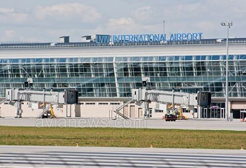 Міжнародний аеропорт "Львів" у 2012 р. збільшив пасажиропотік на 94% - до 576 тис. пасажирів