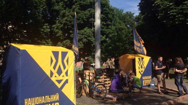 До штурмовиків Львівської облради прийшов обшук