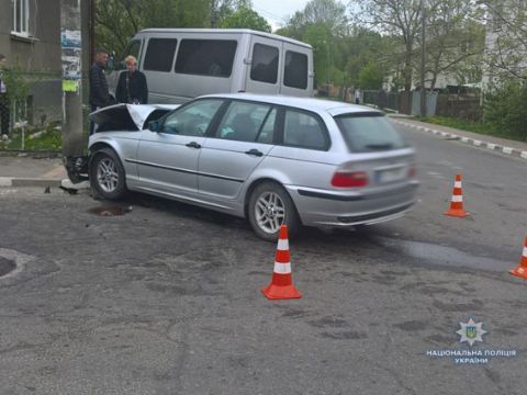 У Стрию зіткнулися дві автівки: є постраждалі