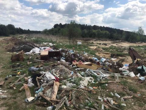 На Жовківщині виявили три незаконні сміттєзвалища