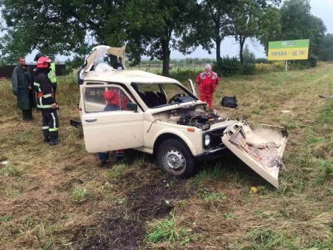 На Жовківщині у ДТП травмувались троє людей