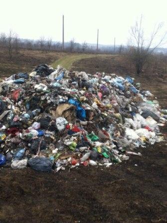 На Мостищині незаконно вивантажують сміття