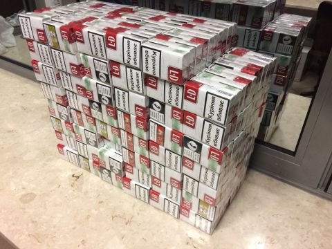 Львівські прикордонники виявили 610 пачок контрабандних сигарет