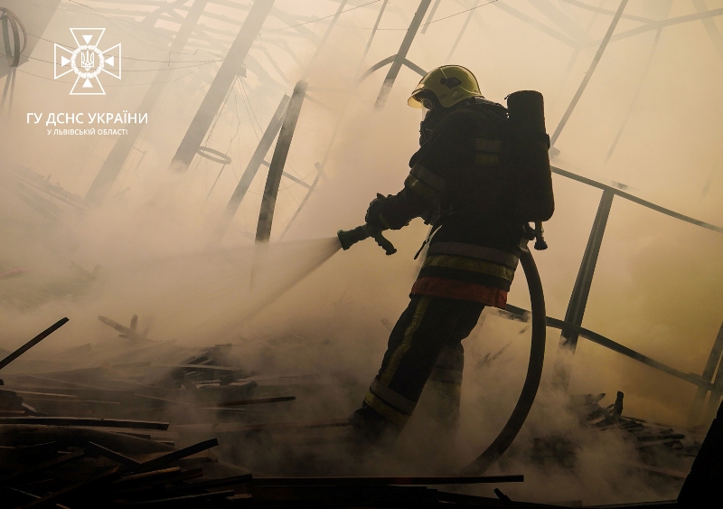 У Дрогобичі в пожежі загинув чоловік