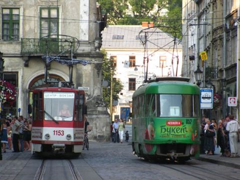 58 трамваїв у Львові їздять із GPS