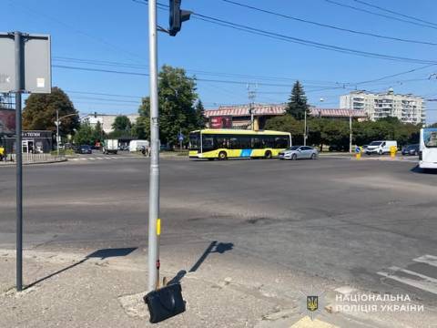 У Львові водій Ford Fusion збив пішохода