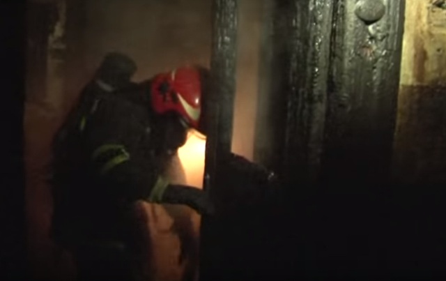 У Львові під час пожежі постраждала 83-річна жінка
