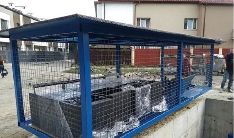 У Львові облаштували новий підземний майданчик для збору сміття