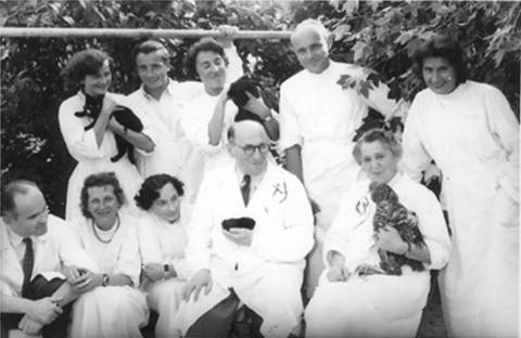 Флек з колегами (фото: martinaschluender.files.wordpress.com)