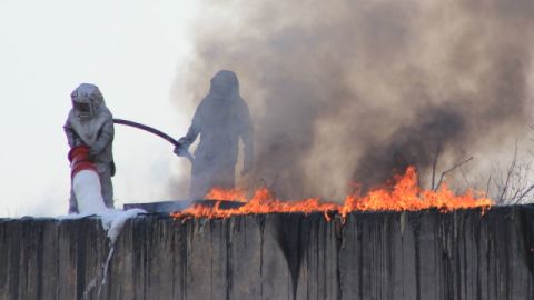 На Львівщині зайнявся цех з виготовлення свічок