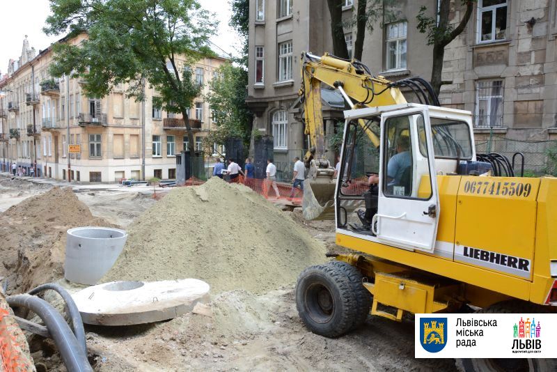 Вулиці Котляревського та Київську у Львову ремонтують за 90 мільйонів