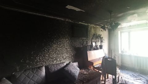 7 рятувальників гасили пожежу на вулиці Любінській у Львові