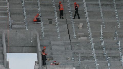 "Арена Львів" забила на футбол і готується до концерту Винника