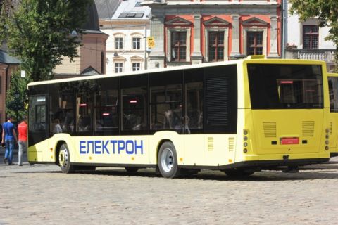 На львівських маршрутах №3А курсує вже 5 автобусів "Електрону"