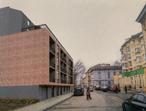 У Львові біля костелу Ольги і Єлизавети збудують житловий будинок з підземним паркінгом