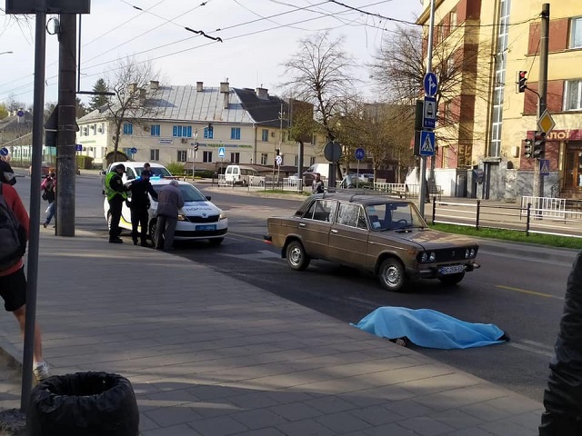 У Львові на проспекті Чорновола водій Жигуля на смерть збив пенсіонера