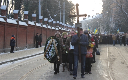 Похорон Юрія Вербицького