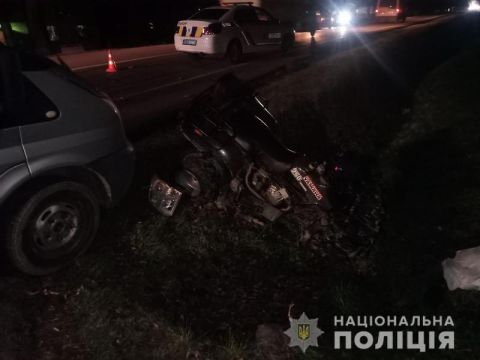На Стрийщині у ДТП постраждав водій та пасажир квадроцикла
