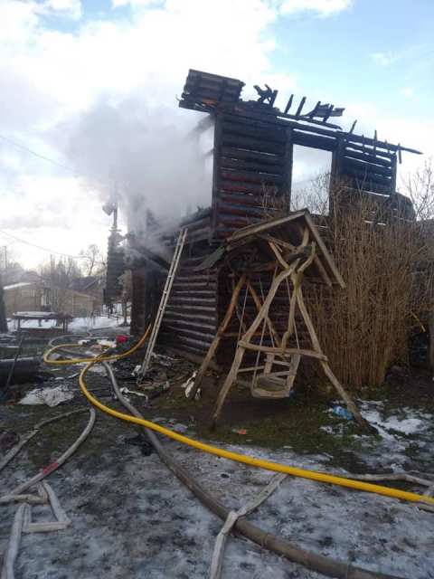 На Миколаївщині згоріла дача