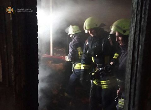 На Дрогобиччині під час пожежі помер власник будинку
