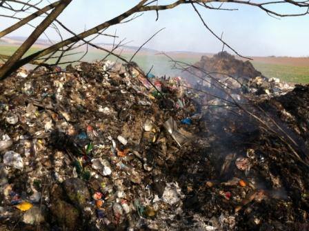 На Перемишлянщині виявили незаконне сміттєзвалище