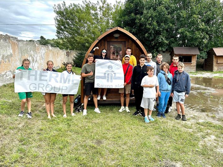 Партнери зі Сан-Франциско подарували сауну для переселенців з Старого Самбора