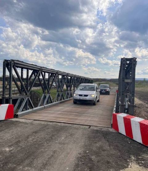 Міст на трасі Львів – Трускавець – Східниця відкрили для транспорту