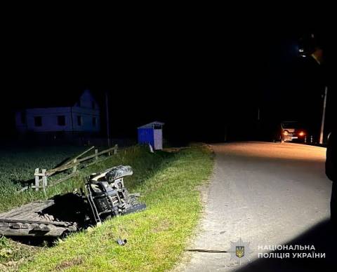 На Самбірщині водій квадроцикла з’їхав у кювет та загинув