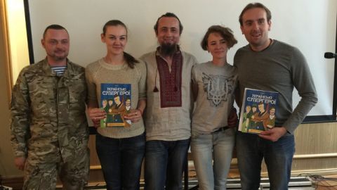 На Форумі видавців дітей учасників АТО познайомили з українськими супергероями