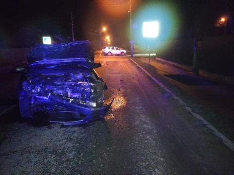 У Бродах в ДТП постраждали водій авто та двоє дітей