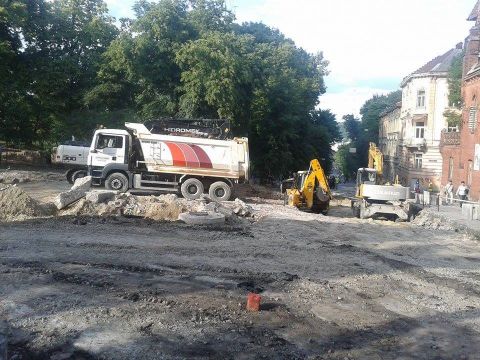У Львові розрили сквер Св. Юра