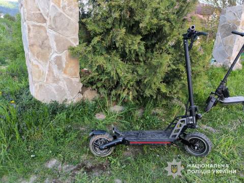 На Самбірщині дитина потрапила до лікарні через падіння з електросамоката