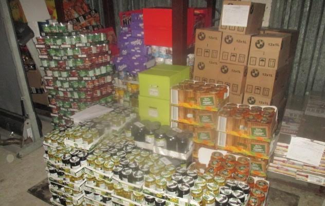 У Шегинях митники конфіскували продуктів на 300 тисяч