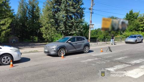 У Стебнику водій Hyundai Kona збив пішохода