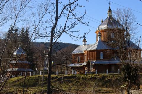 церква Різдва Пресвятої Богородиці у селі Мшанець